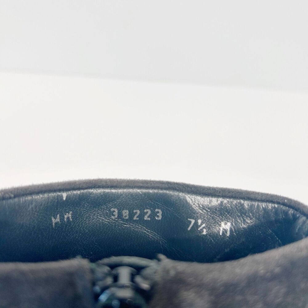 Stuart Weitzman Colorblock Suede Platform Ankle B… - image 7